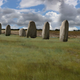Reconstrucción 3D de lo que los arqueólogos creían haber encontrado en Superhenge.